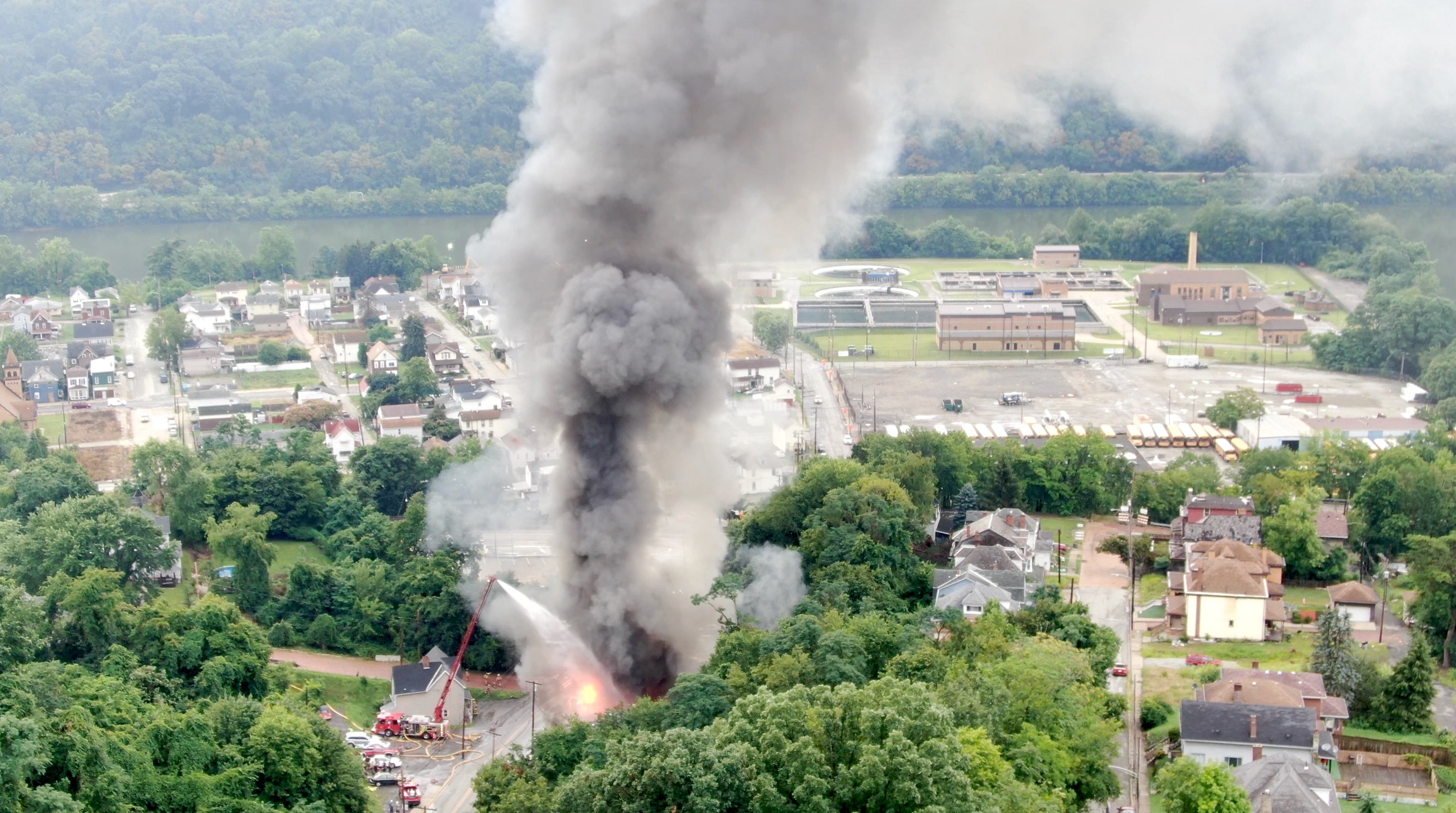 Fire hits McKeesport auto body shop Mon Valley Independent