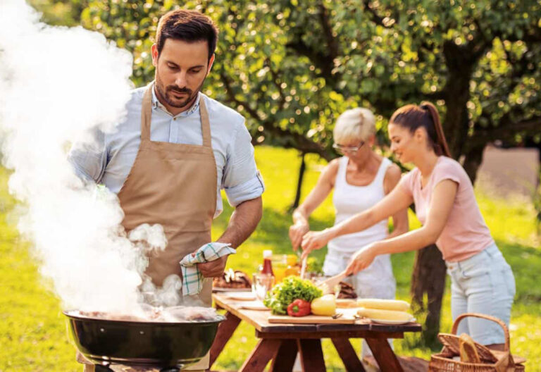 Sizzling, twice-spiced beef skewers add a twist to a Memorial Day ...