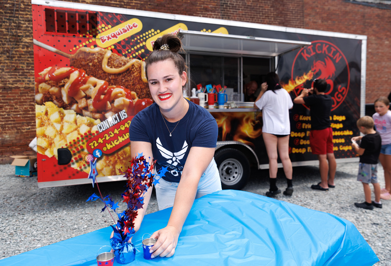 New food truck lot holds military appreciation day - Mon Valley Independent