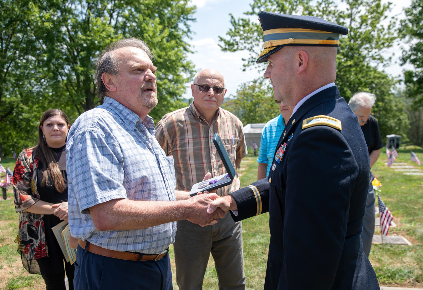 WWII veteran finally receives Purple Heart - Mon Valley Independent