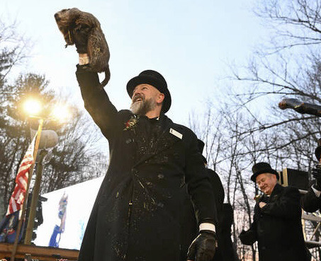 Punxsutawney Phil predicts 6 more weeks of winter Mon Valley Independent